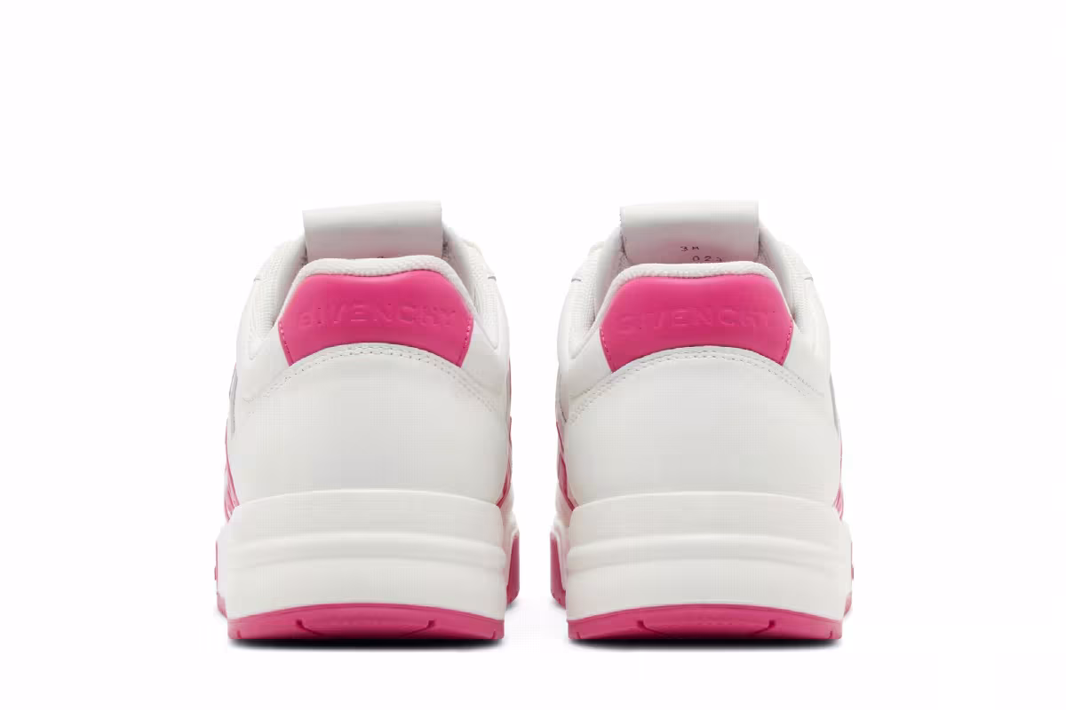 Givenchy Women's G4 Sneaker White Fuchsia, view 7
