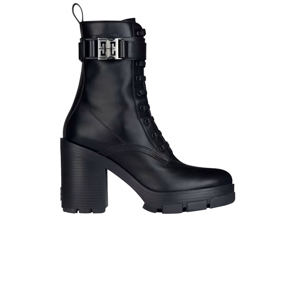 Givenchy Women's Terra Boot 4G Buckle - Black