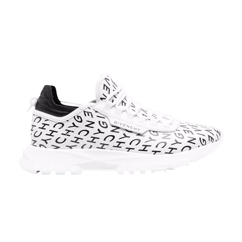 Givenchy Spectre Runner Allover Logo - White Black