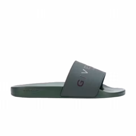 Givenchy Logo Slide 'Bottle Green'
