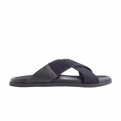 Givenchy Crossed Straps Slide 'Black'