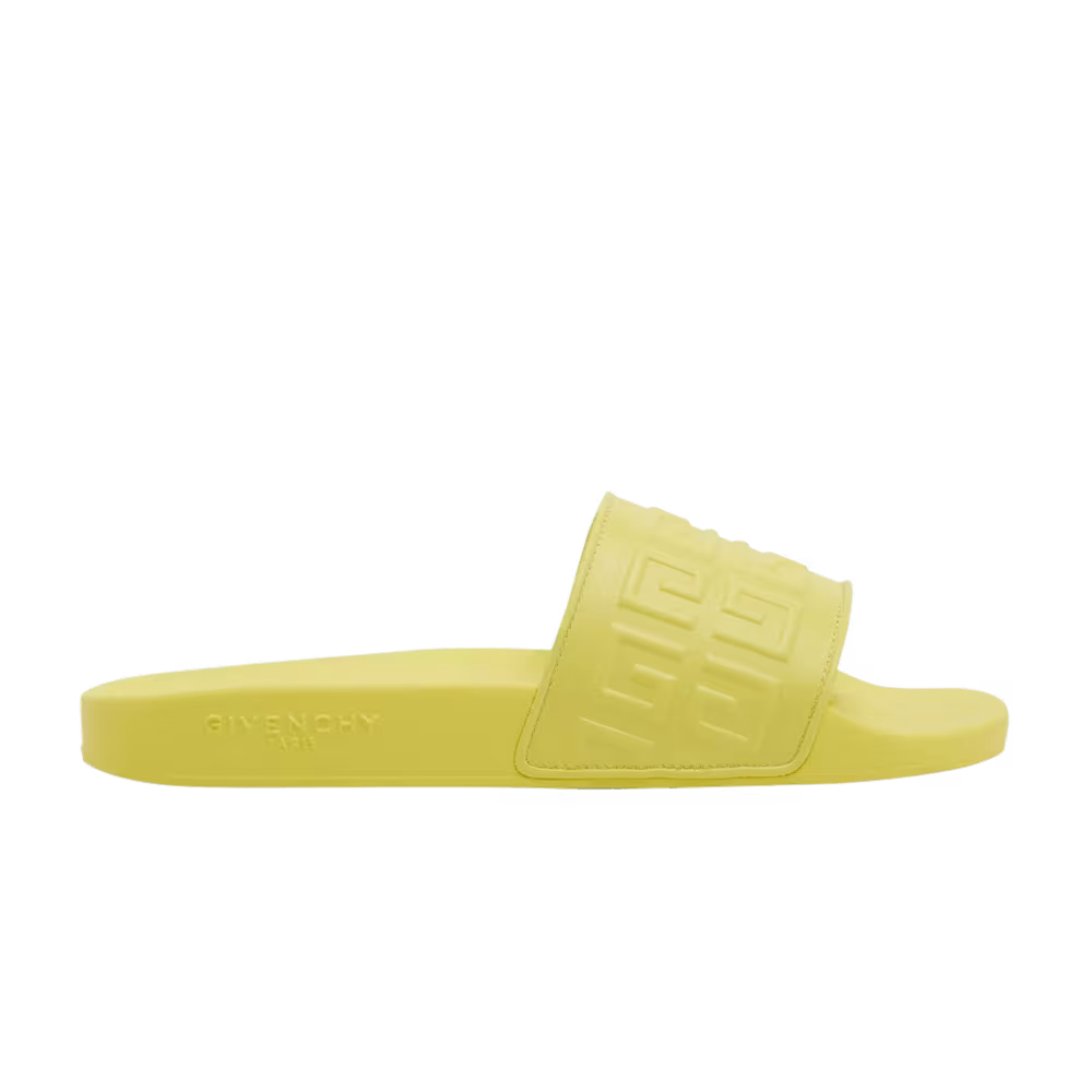 Givenchy Slide 4G - Fluo Yellow