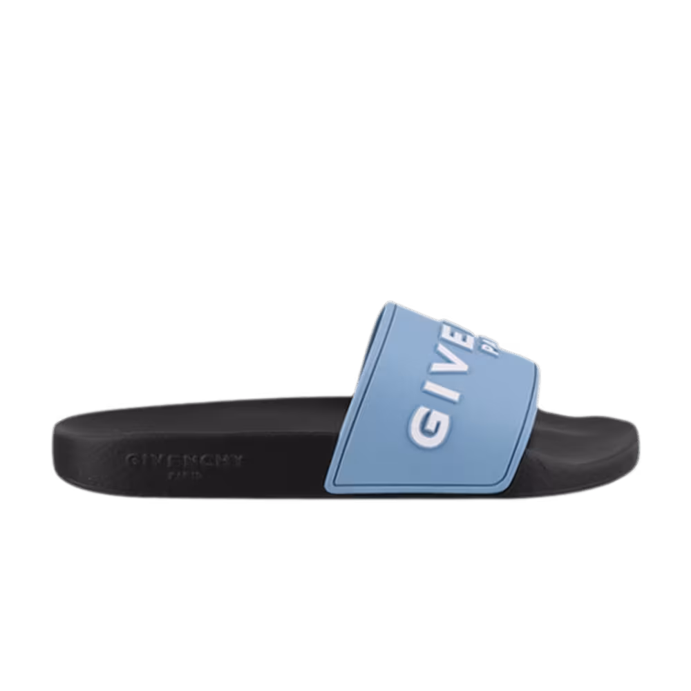 Givenchy Women's Logo Slide Sky Blue