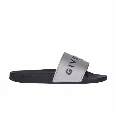 Givenchy Wmns Logo Slide 'Metallic Silver'