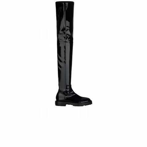 Givenchy Wmns Squared Thigh Boot 'Black'