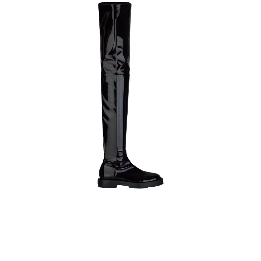 Givenchy Women's Squared Thigh Boot Black