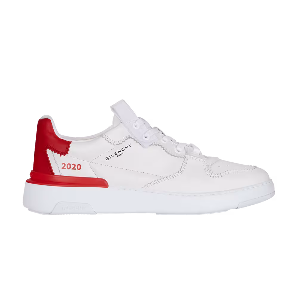 Givenchy Wing Low White Red