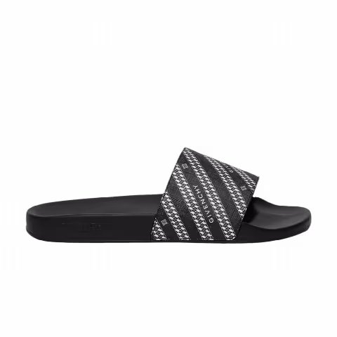 Givenchy Chain Logo Slide 'Black White'