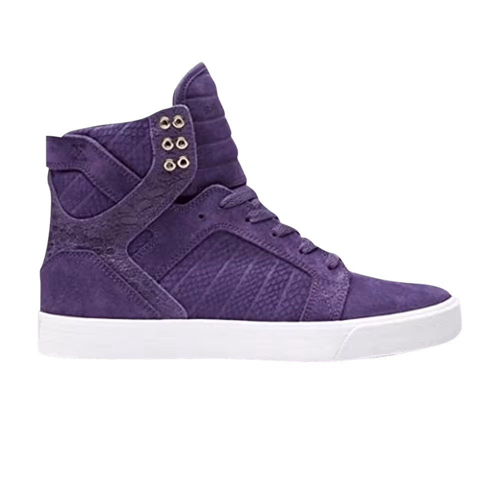 Supra Skytop Purple Gold