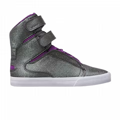Supra Wmns Society 2 'Grey Purple Fur'