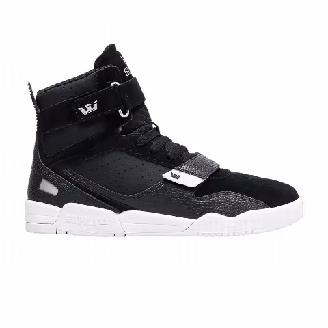 Supra Breaker High 'Black Silver White'