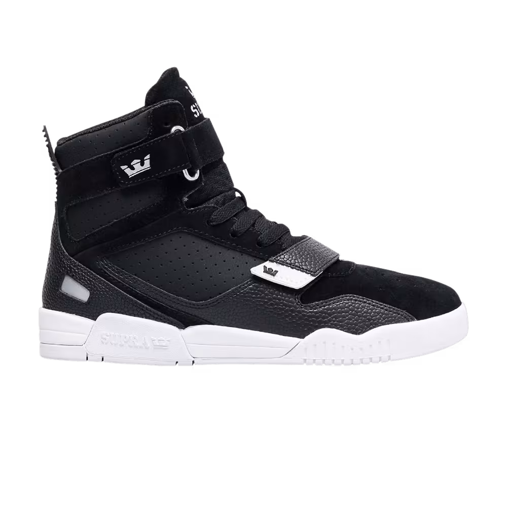 Supra Breaker High Black Silver White