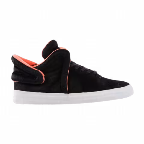 Supra Falcon 'Pony Hair - Black Neon Orange'