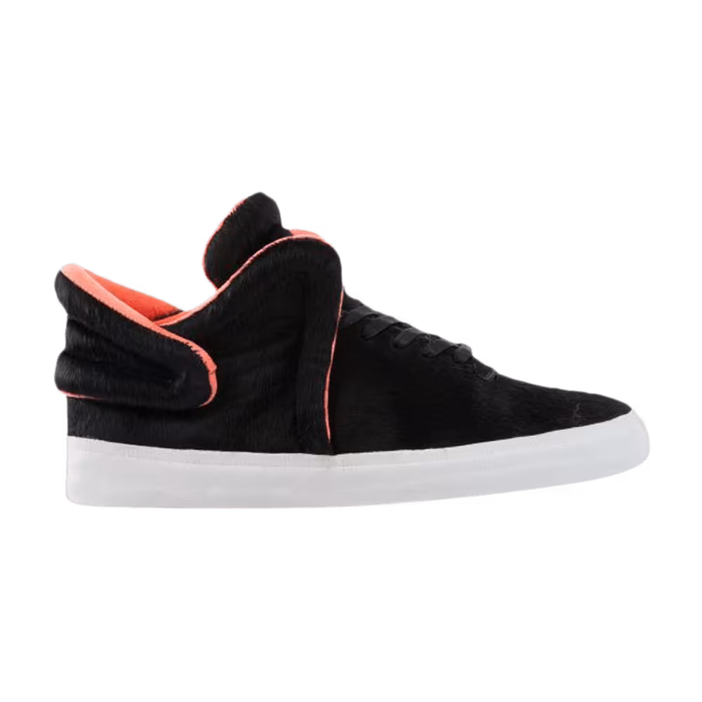 Supra Falcon Pony Hair - Black Neon Orange