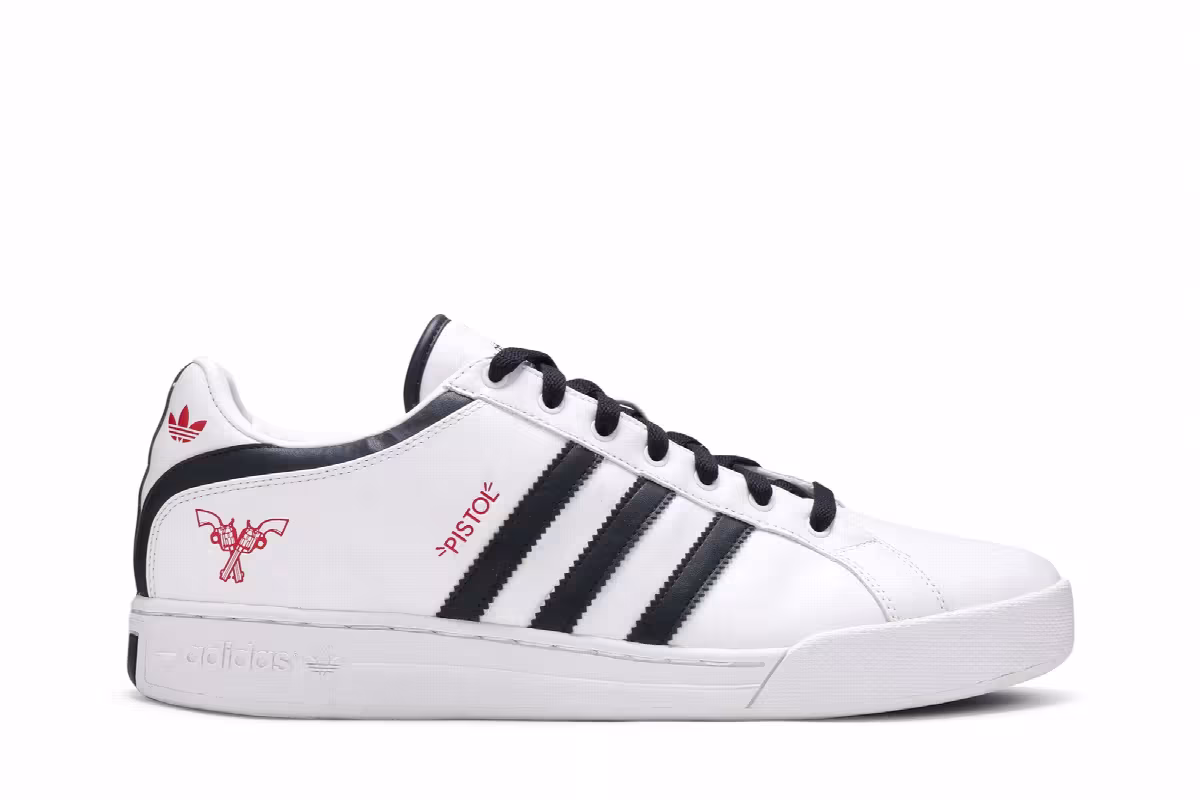 Supra Pistol Low White Dark Navy, view 2