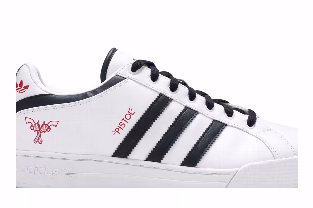 Supra Pistol Low White Dark Navy, view 3