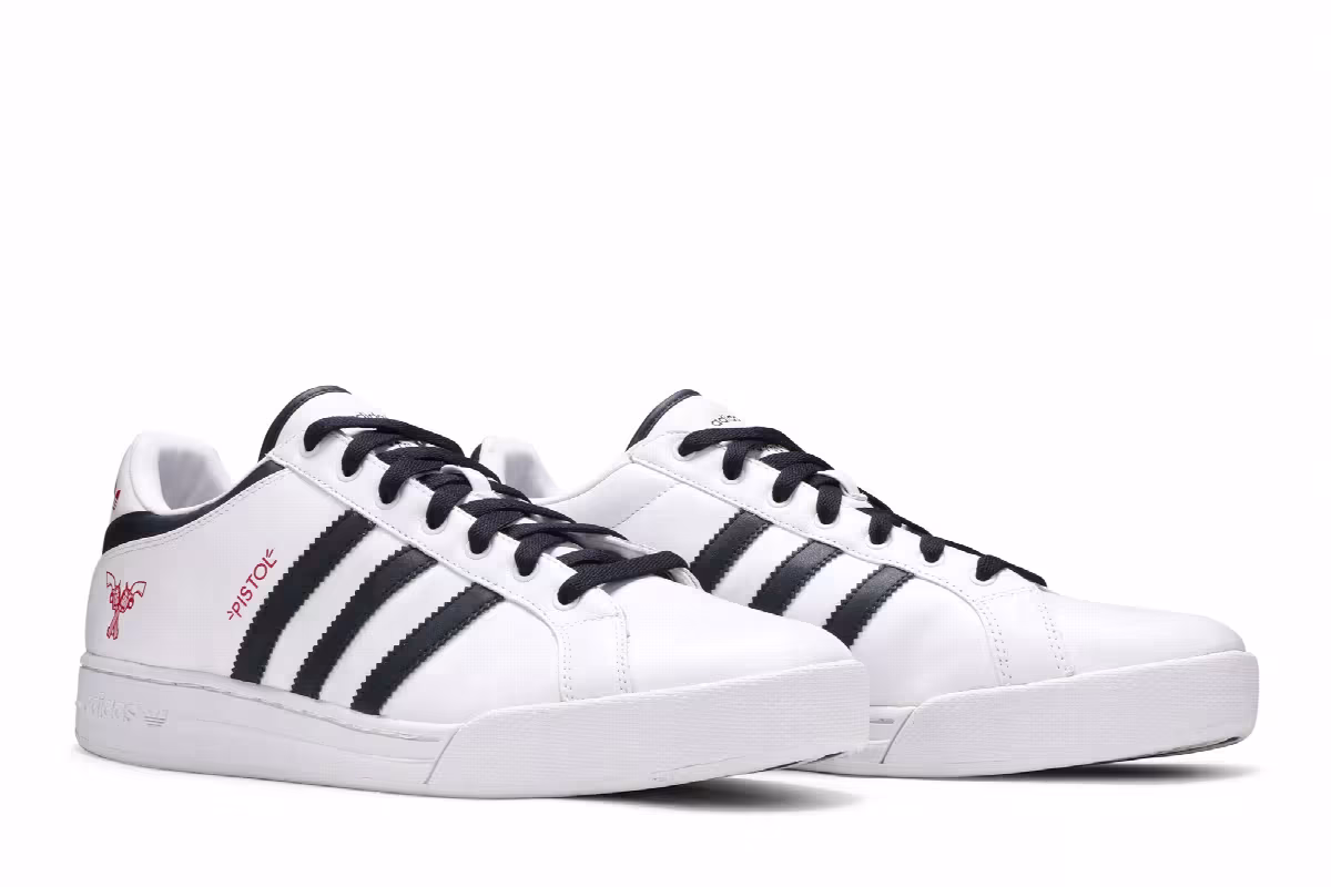 Supra Pistol Low White Dark Navy, view 9