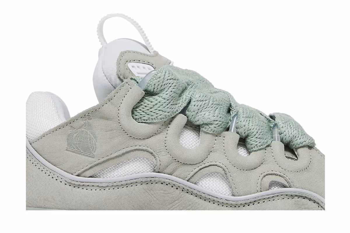 Lanvin Women's Curb Sneakers Sage, view 3
