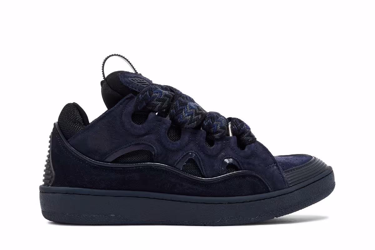 Lanvin Women's Curb Sneakers Slate, view 2