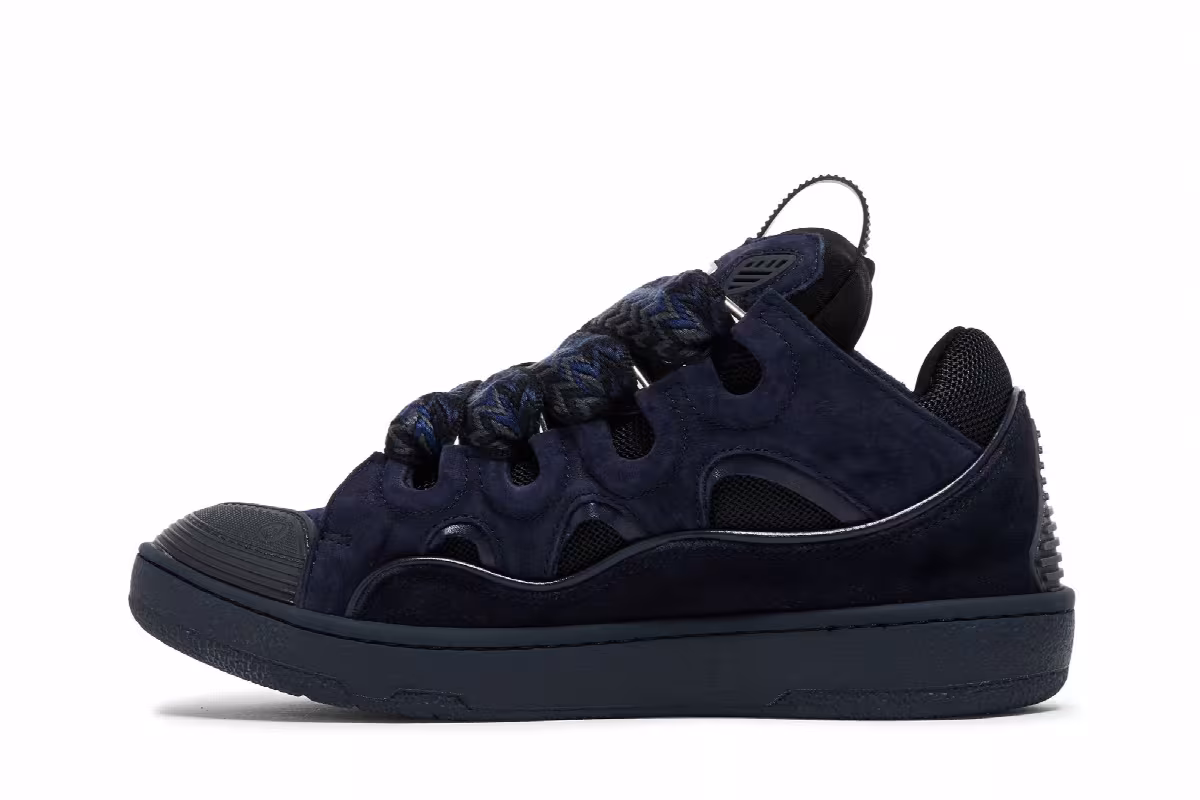 Lanvin Women's Curb Sneakers Slate, view 4