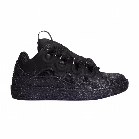 Lanvin Wmns Curb Sneakers 'Black Glitter'