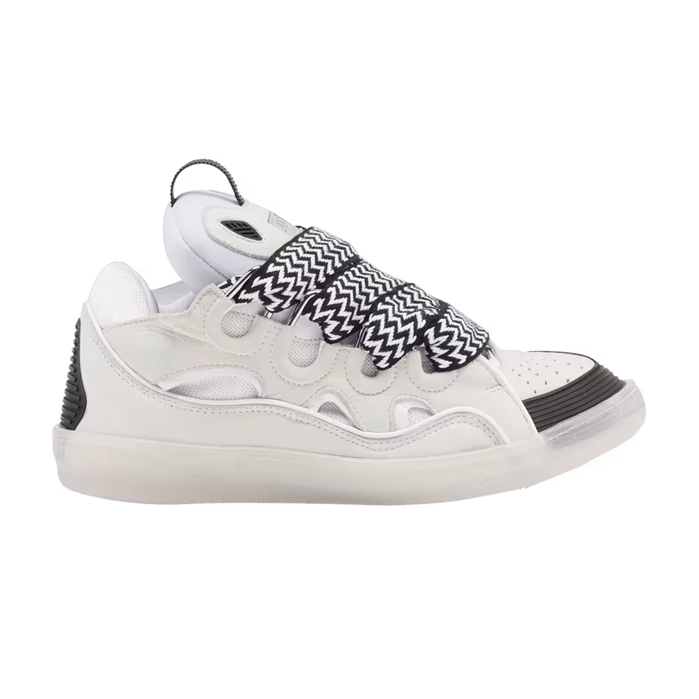 Lanvin Curb Sneakers White Transparent
