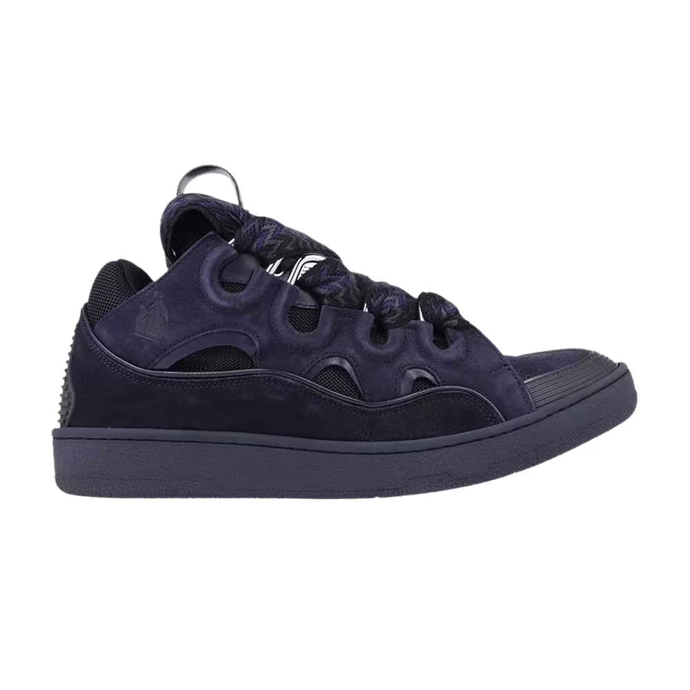 Lanvin Curb Sneakers Navy Blue
