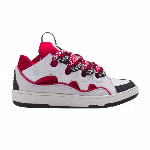 Lanvin Wmns Curb Sneakers 'Red White'