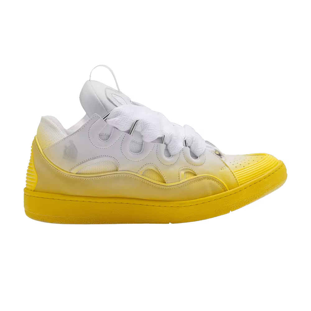 Lanvin Curb Sneakers Gradient Yellow
