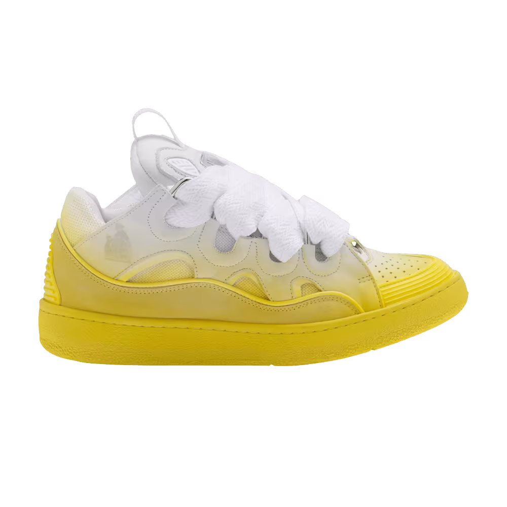 Lanvin Women's Curb Sneakers Gradient Yellow