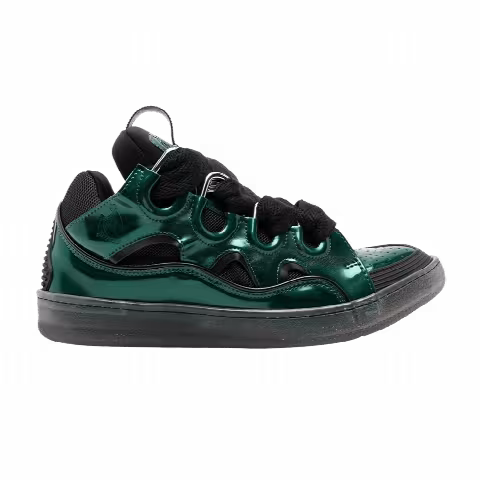 Lanvin Curb Sneakers 'Metallic Emerald'
