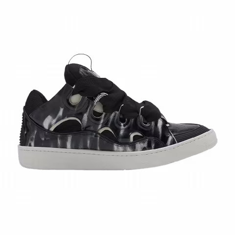 Lanvin Curb Sneaker 'Black White'