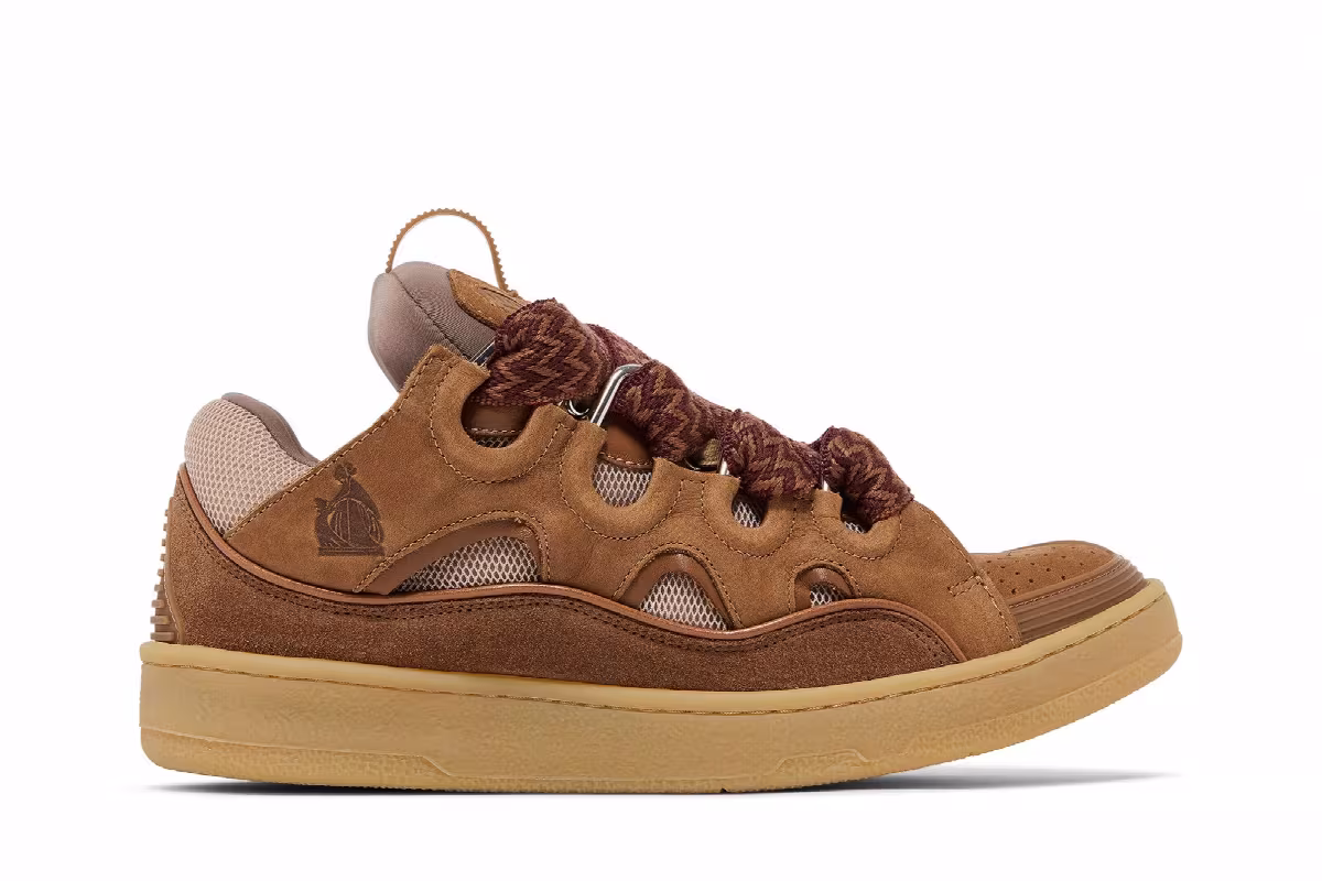 Lanvin Curb Sneaker Cumin, view 2