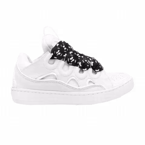 Lanvin Wmns Curb Sneakers 'White Black'