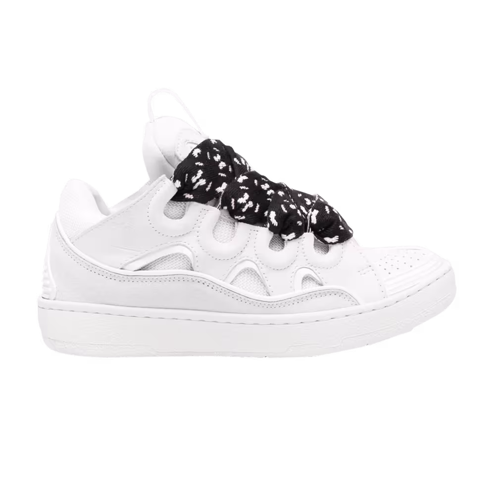 Lanvin Women's Curb Sneakers White Black