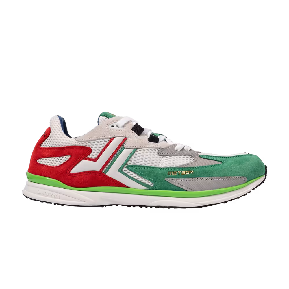 Lanvin Meteor Runner White Green Red