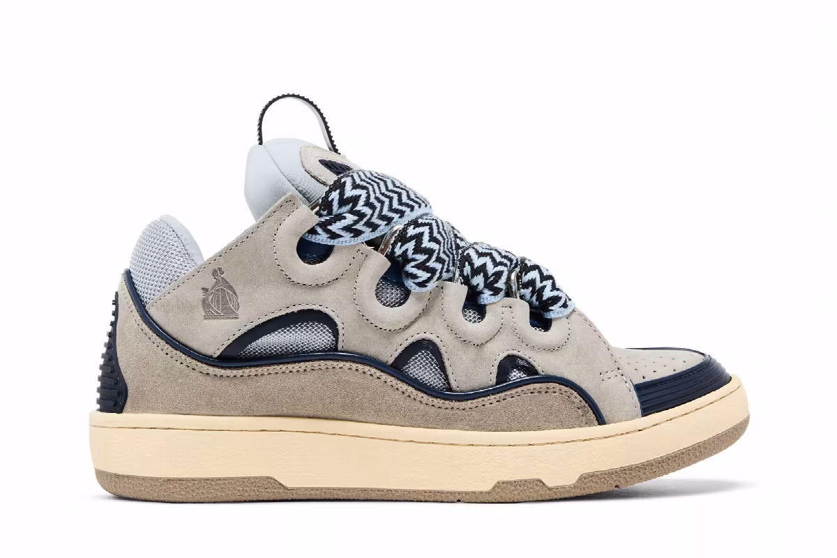 Lanvin Women's Curb Sneakers Vanille, view 2