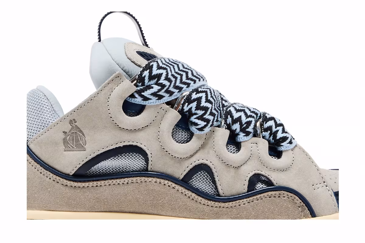 Lanvin Women's Curb Sneakers Vanille, view 3