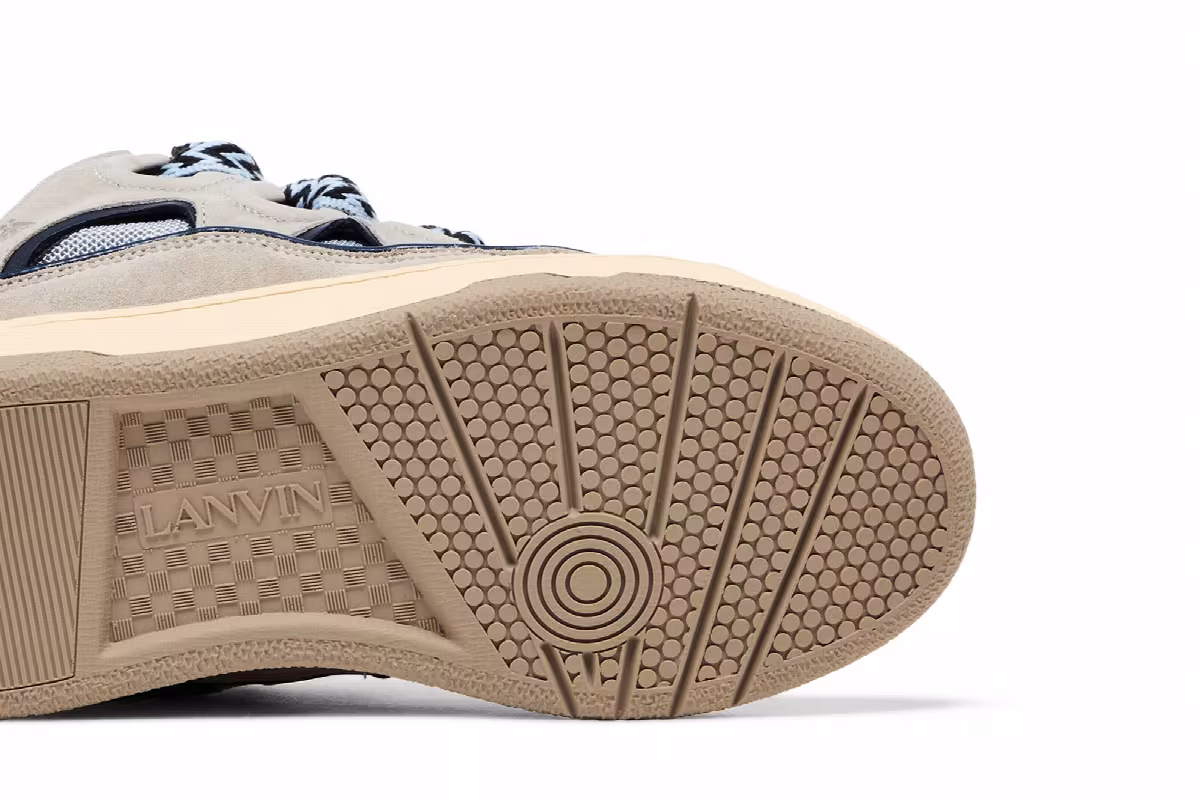 Lanvin Women's Curb Sneakers Vanille, view 6