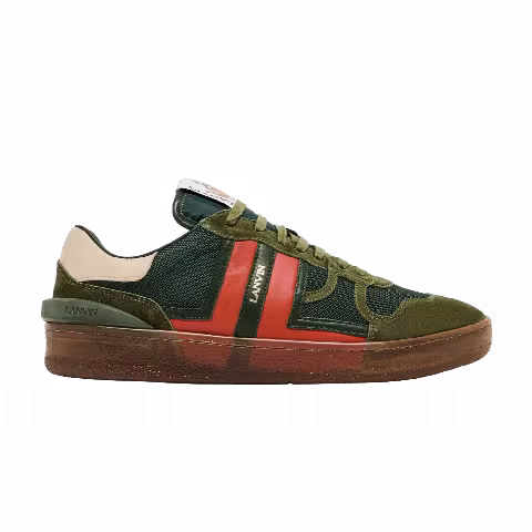 Lanvin Clay Low 'Translucent Sole - Green Red'