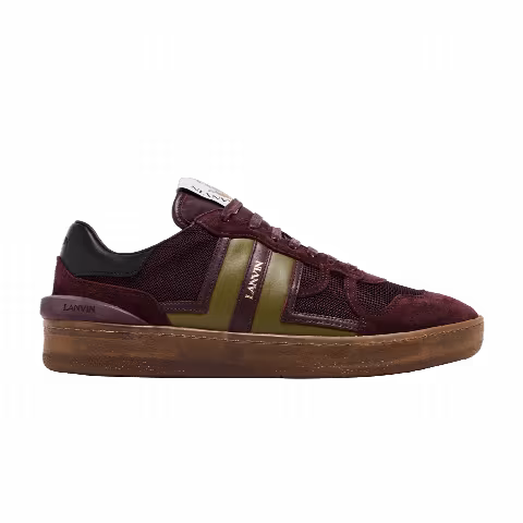 Lanvin Clay Low 'Translucent Sole - Burgundy Green'