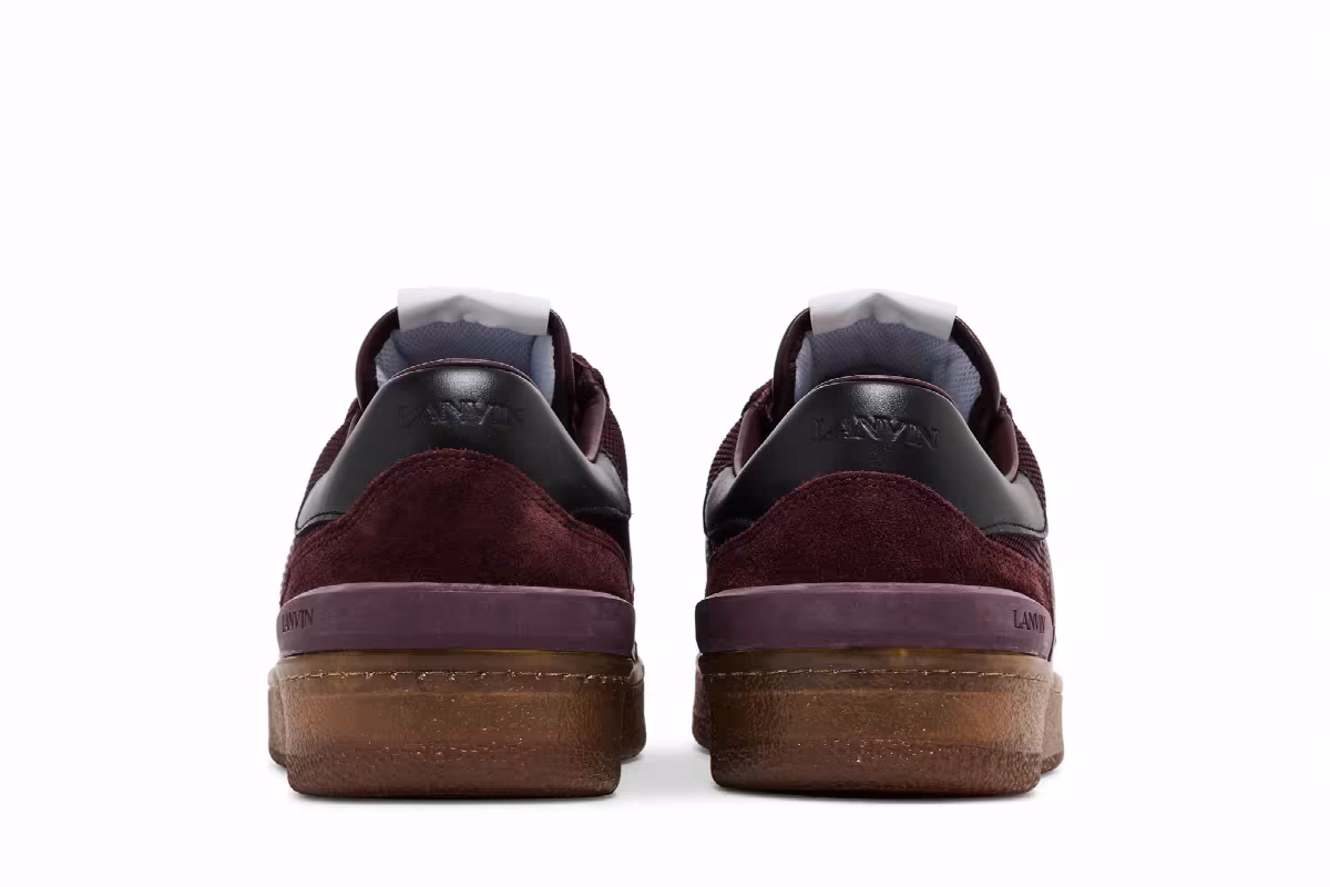 Lanvin Clay Low Translucent Sole - Burgundy Green, view 7