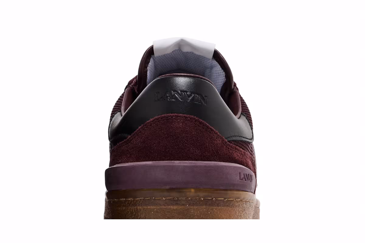 Lanvin Clay Low Translucent Sole - Burgundy Green, view 8