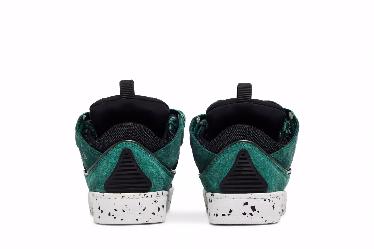 Lanvin Women's Curb Sneakers Green, view 7