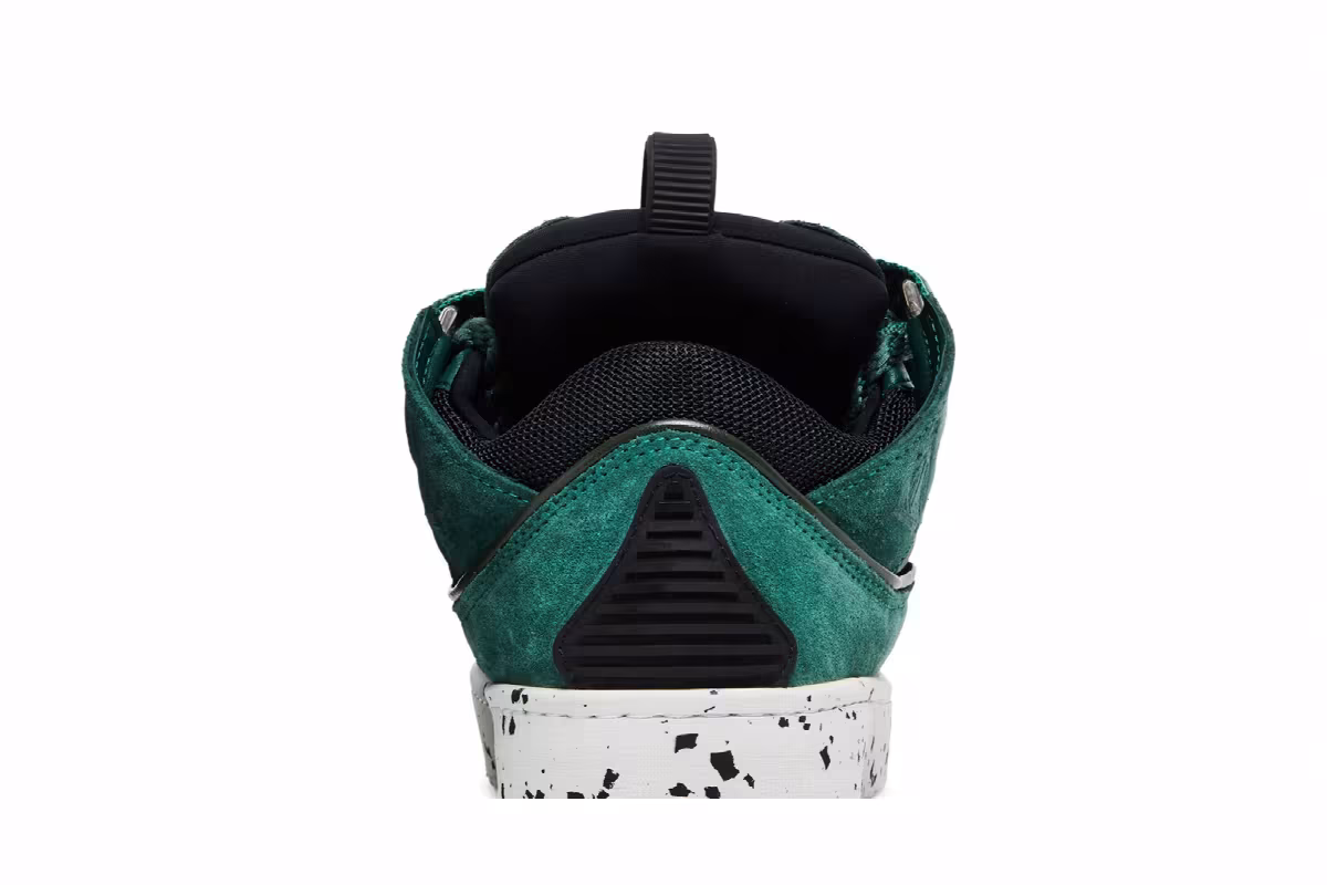 Lanvin Women's Curb Sneakers Green, view 8
