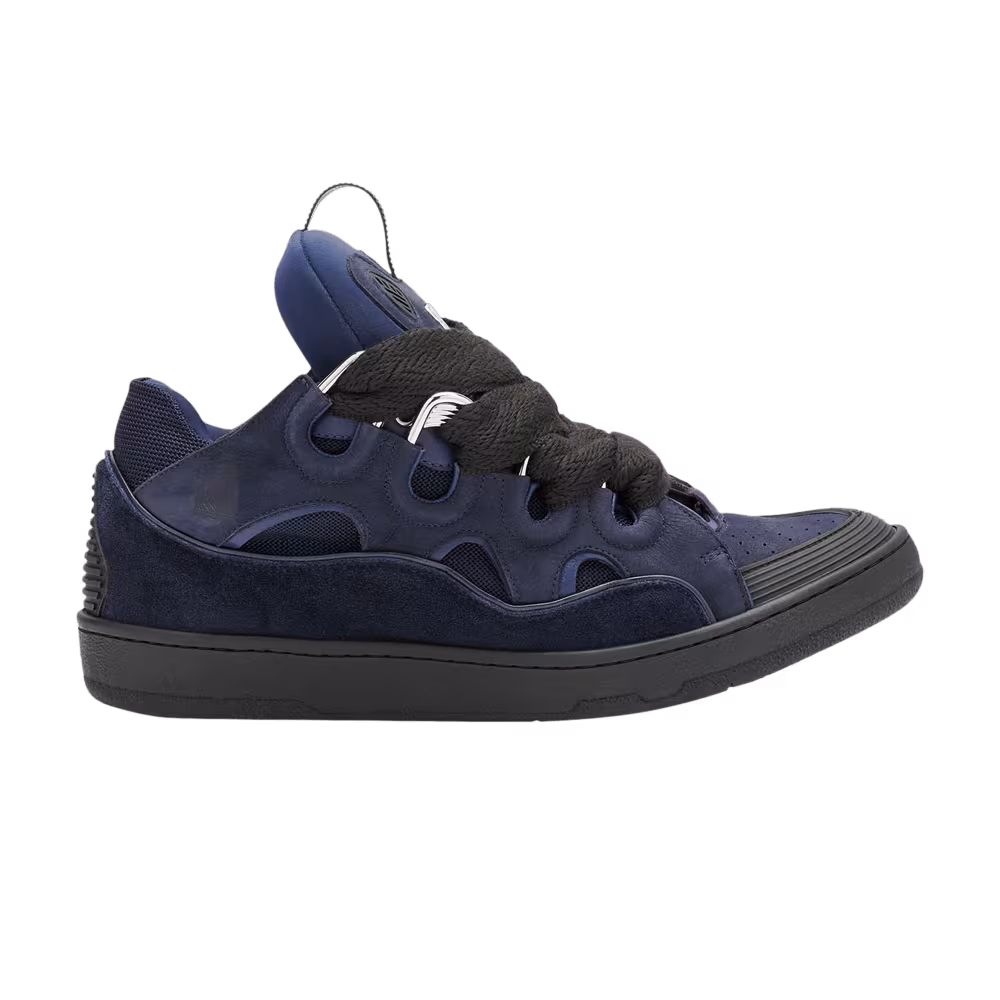 Lanvin Women's Curb Sneakers Ink Blue