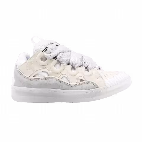 Lanvin Wmns Curb Sneakers 'White Beige'