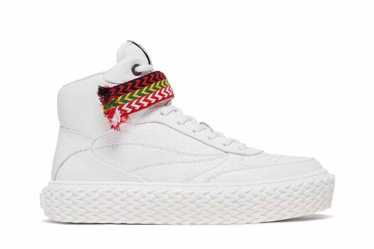 Lanvin Curbies 2 High White, view 2