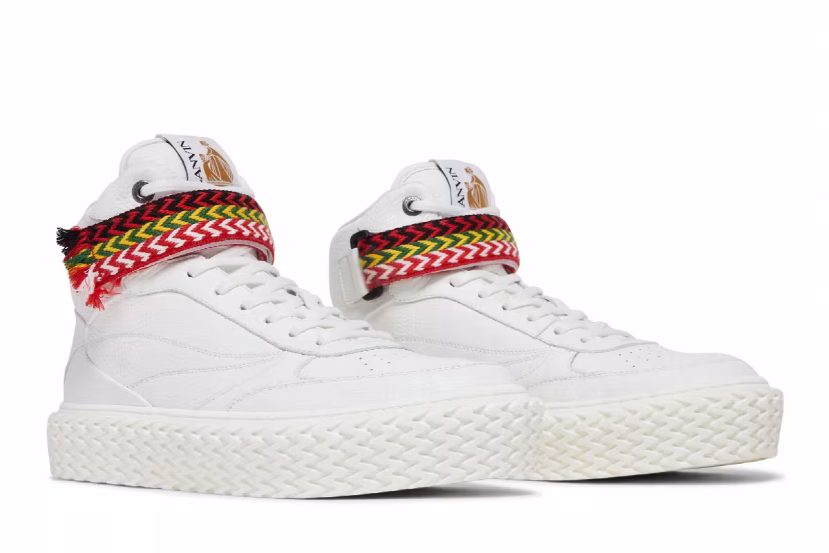 Lanvin Curbies 2 High White, view 9