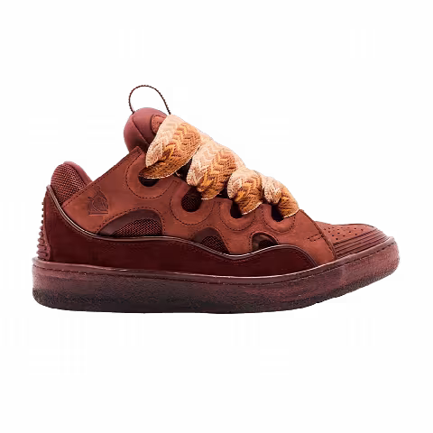 Lanvin Wmns Curb Sneaker 'Brown'